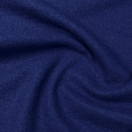 Pacific Blue Boiled Wool Fabric by Telio - Nature's Fabrics