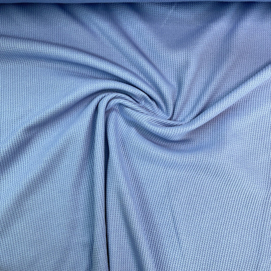 Periwinkle Cotton Thermal Fabric - Nature's Fabrics