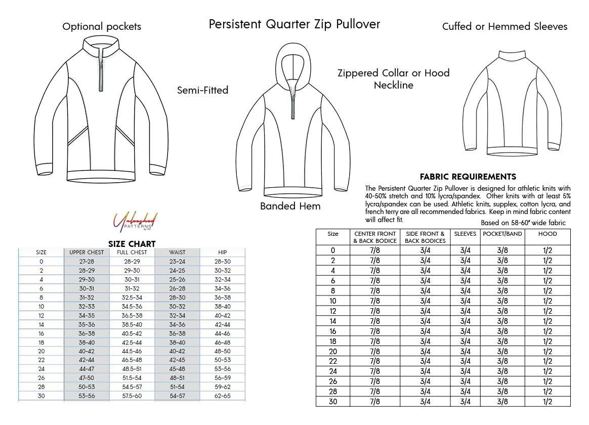 Persistent Quarter Zip Pullover - Nature's Fabrics