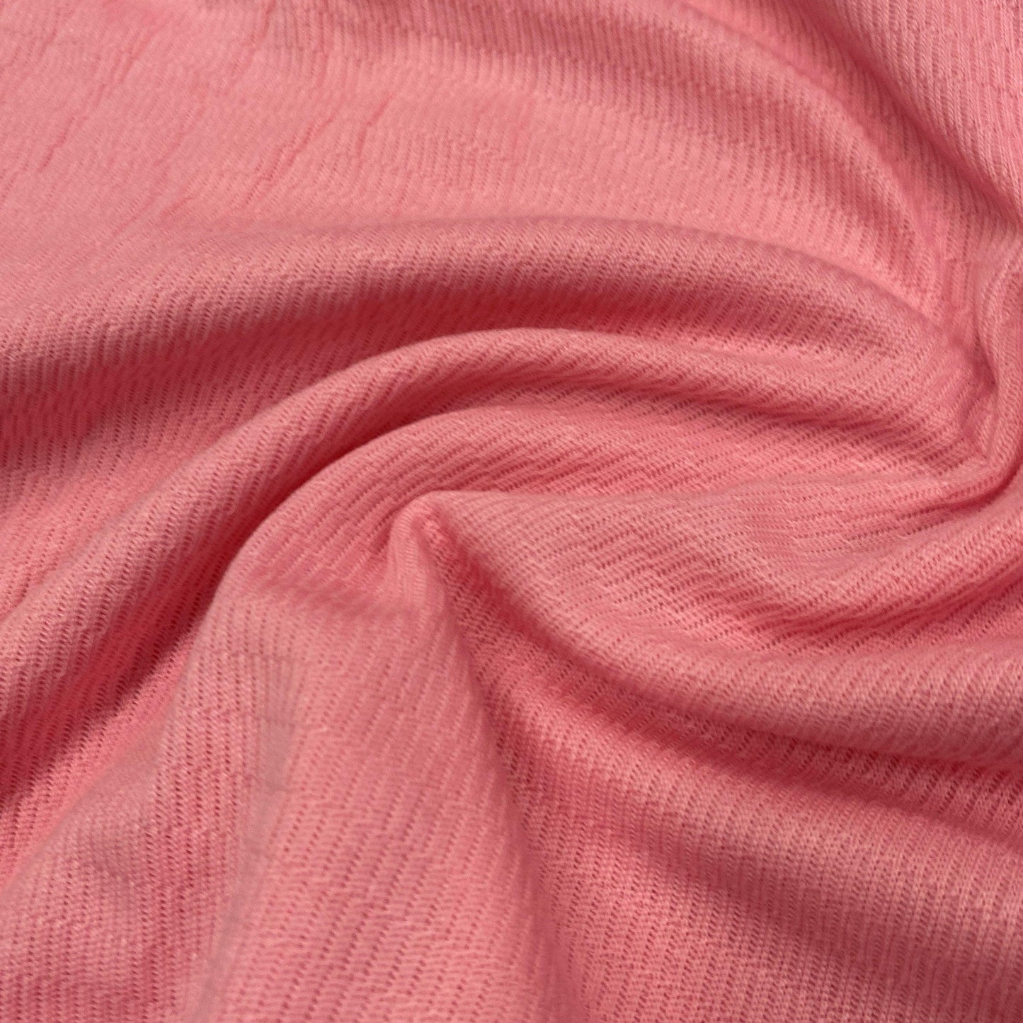 Pink Organic Cotton Thermal Fabric - Nature's Fabrics