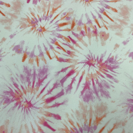 Hot Pink Polyester/Spandex Rib Knit Fabric - 2x2