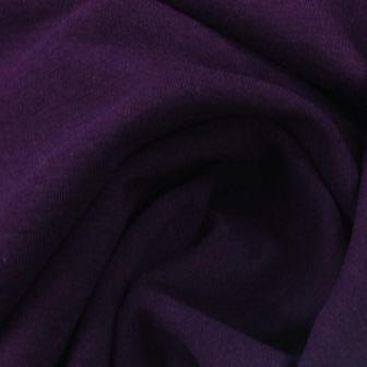 Plum Bamboo Stretch Fleece Fabric - $12.20/yd - Rolls - Nature's Fabrics