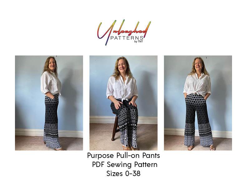 N6292 | New Look Sewing Pattern Misses' Tunic or Top and Pull-on Pants |  New Look