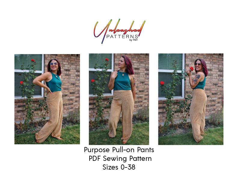 Purpose Pull-On Pants - Nature's Fabrics