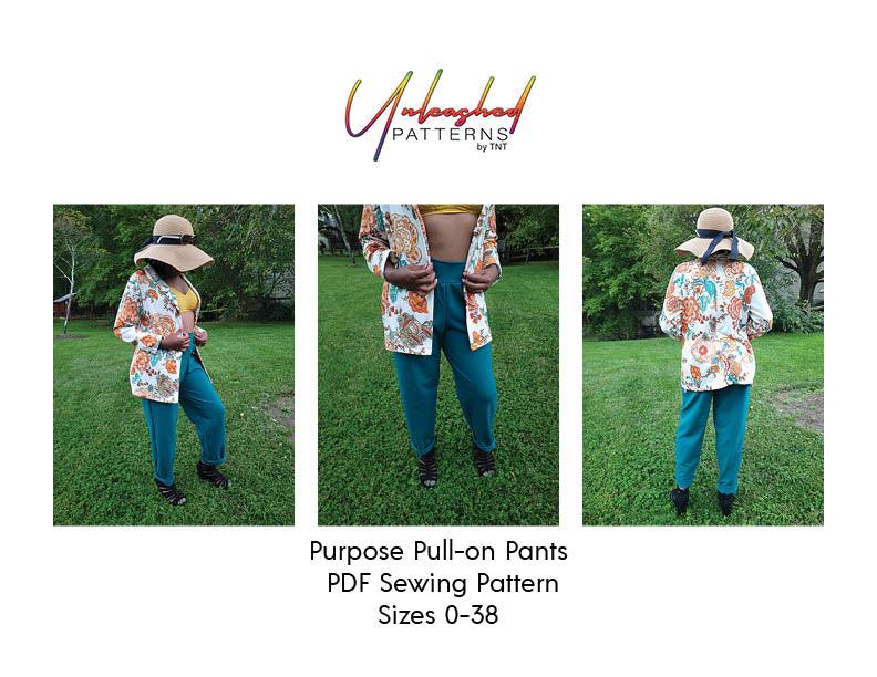 Purpose Pull-On Pants - Nature's Fabrics