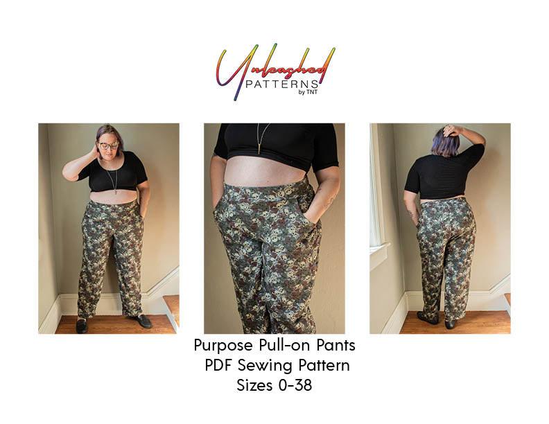 Purpose Pull-On Pants - Nature's Fabrics