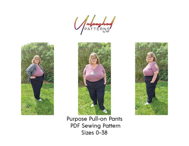 Purpose Pull-On Pants - Nature's Fabrics