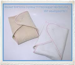 Rocket Bottoms Contour Diaper Digital Sewing Pattern - Newborn and Small - Nature's Fabrics