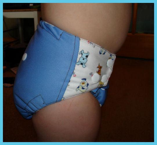 Rocket Bottoms Totally Squared OS plus Bonus NB/SM Cloth Diaper Digital Sewing Pattern - Nature's Fabrics