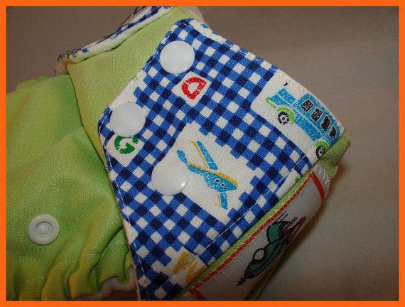 Rocket Bottoms Totally Squared OS plus Bonus NB/SM Cloth Diaper Digital Sewing Pattern - Nature's Fabrics