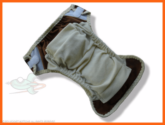 Rocket Bottoms Twist One Size Cloth Diaper Digital Sewing Pattern - Nature's Fabrics