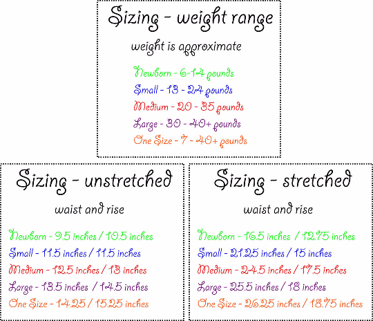 Rocket Bottoms Twist One Size Cloth Diaper Digital Sewing Pattern - Nature's Fabrics