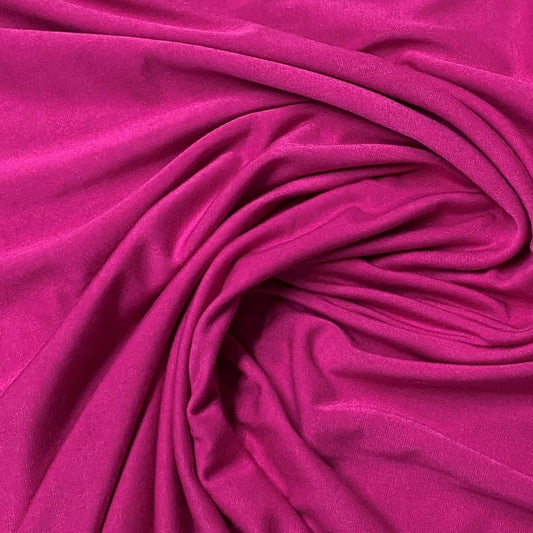 Draped magenta pink natural fabric from Nature's Fabrics