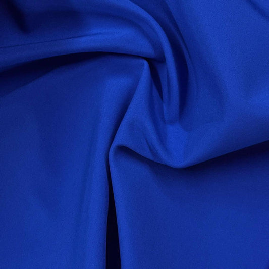 Sapphire and Black Softshell Fabric - Two Sides - Nature's Fabrics