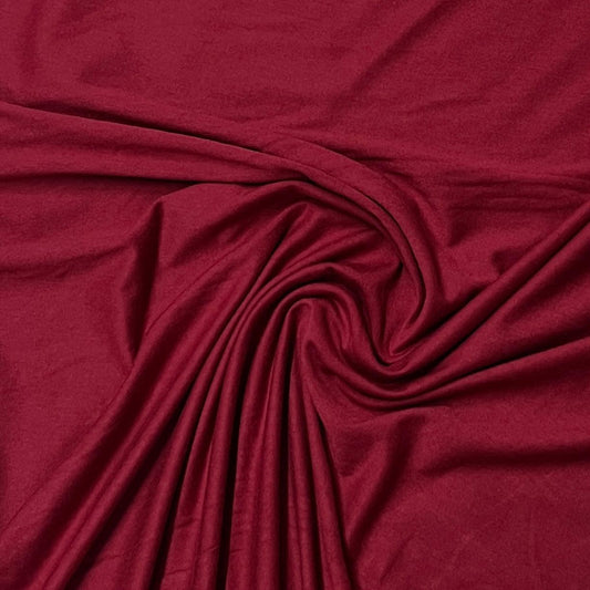 Scarlet Bamboo/Spandex Jersey Fabric - Nature's Fabrics