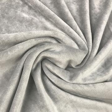 Silver Bamboo Velour Fabric, $9.91/yd -Rolls - Nature's Fabrics