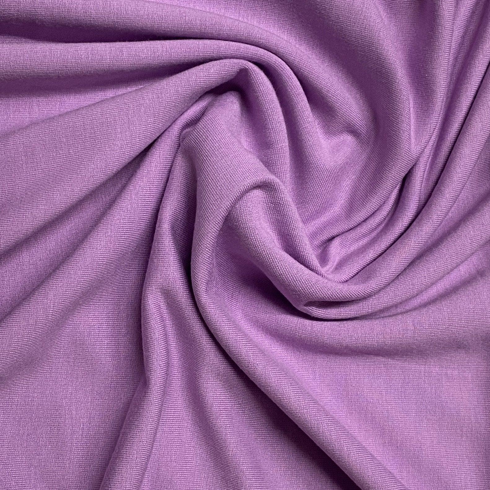 Sweet Pea Bamboo Stretch French Terry Fabric - Nature's Fabrics