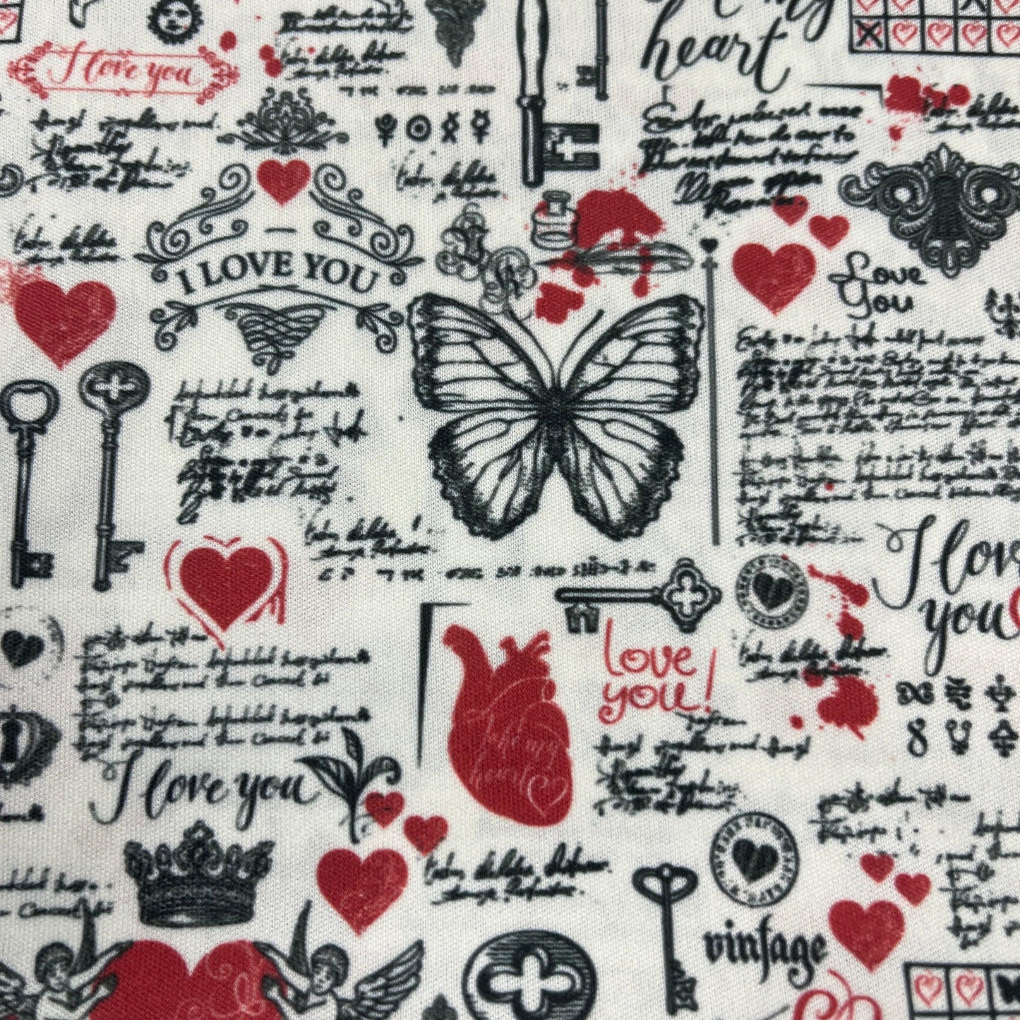 Take My Heart 1 mil PUL Fabric - Made in the USA - Nature's Fabrics