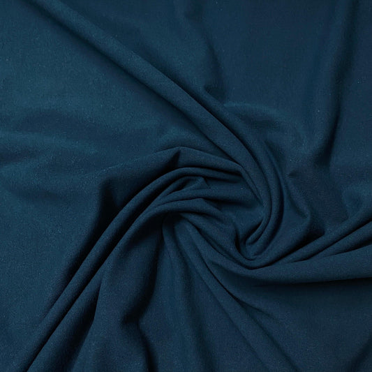 Teal Cotton/Spandex Jersey Fabric - 200 GSM - Nature's Fabrics