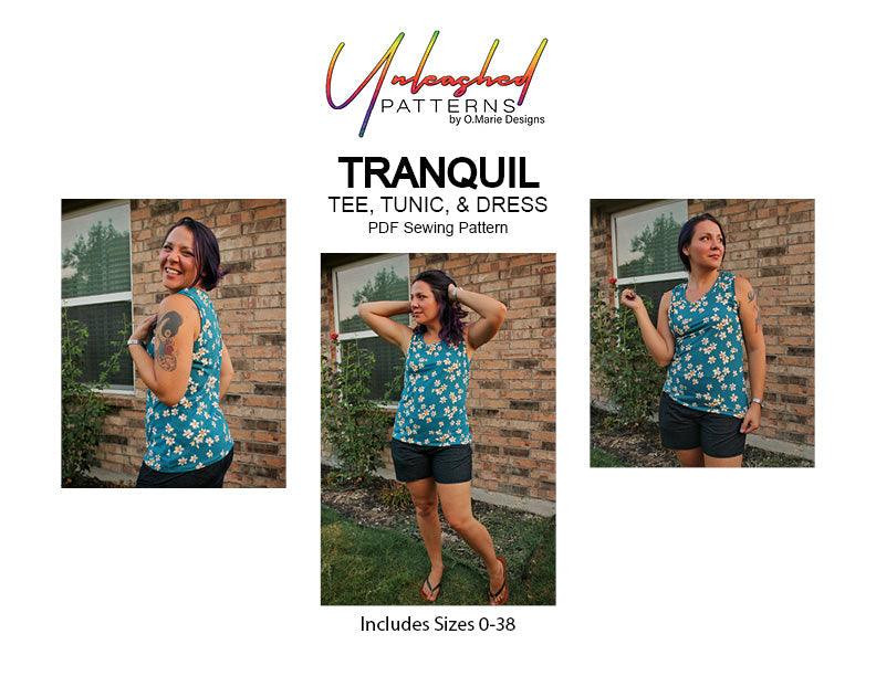 Tranquil Tee, Tunic, & Dress - Nature's Fabrics