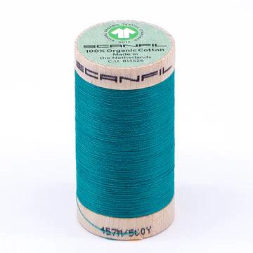 Tropical Green Organic Sewing Cotton Thread-4866 - Nature's Fabrics