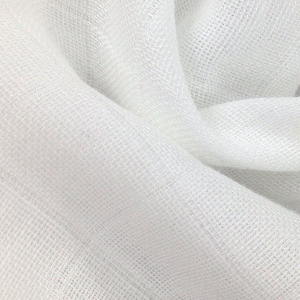 Solid Double Gauze - Black - Thread Count Fabrics
