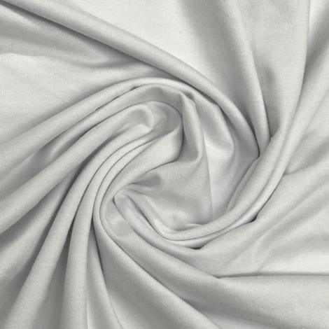 White Bamboo/Spandex Jersey Fabric - 250 GSM by Telio - Nature's Fabrics