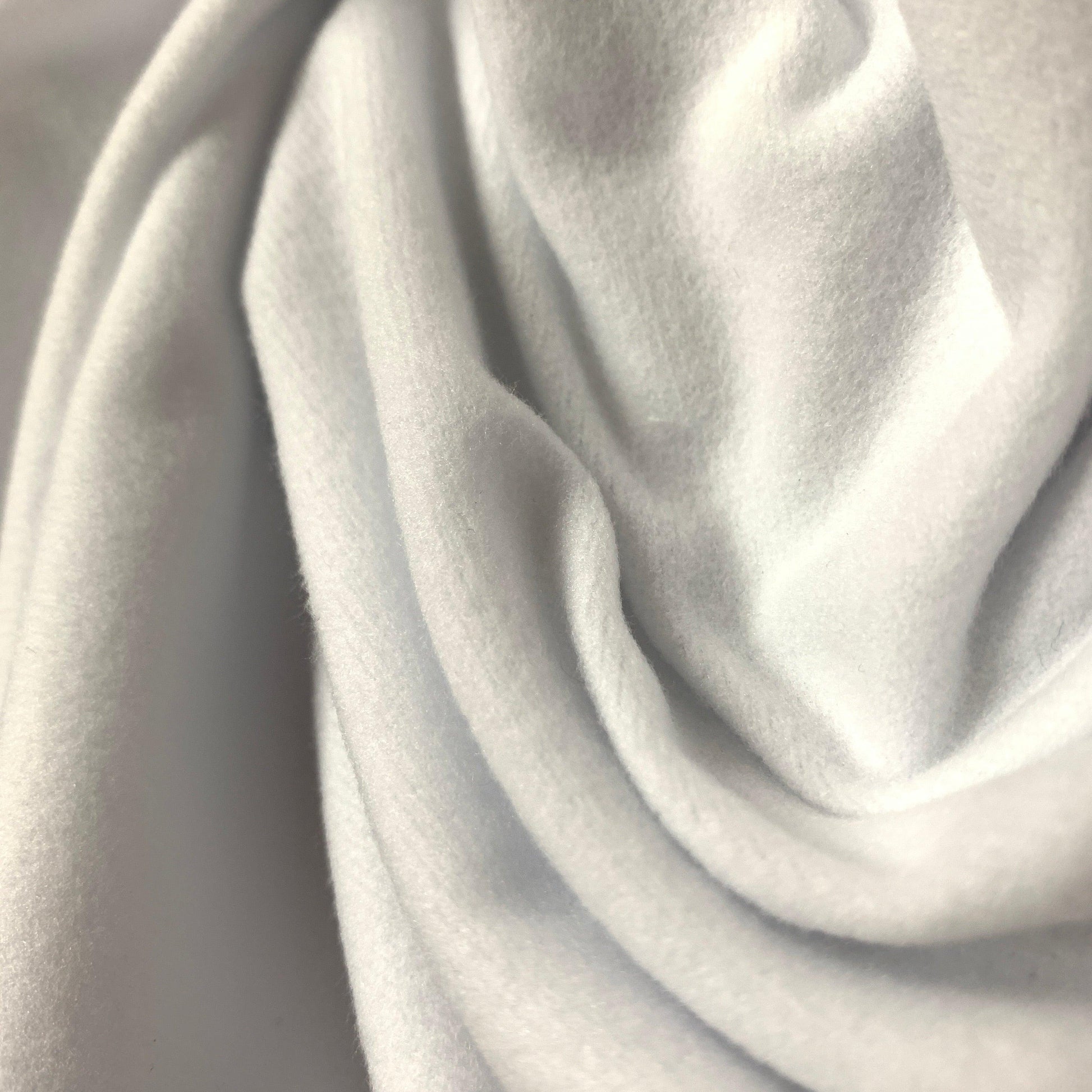 White Suedecloth Fabric - Nature's Fabrics