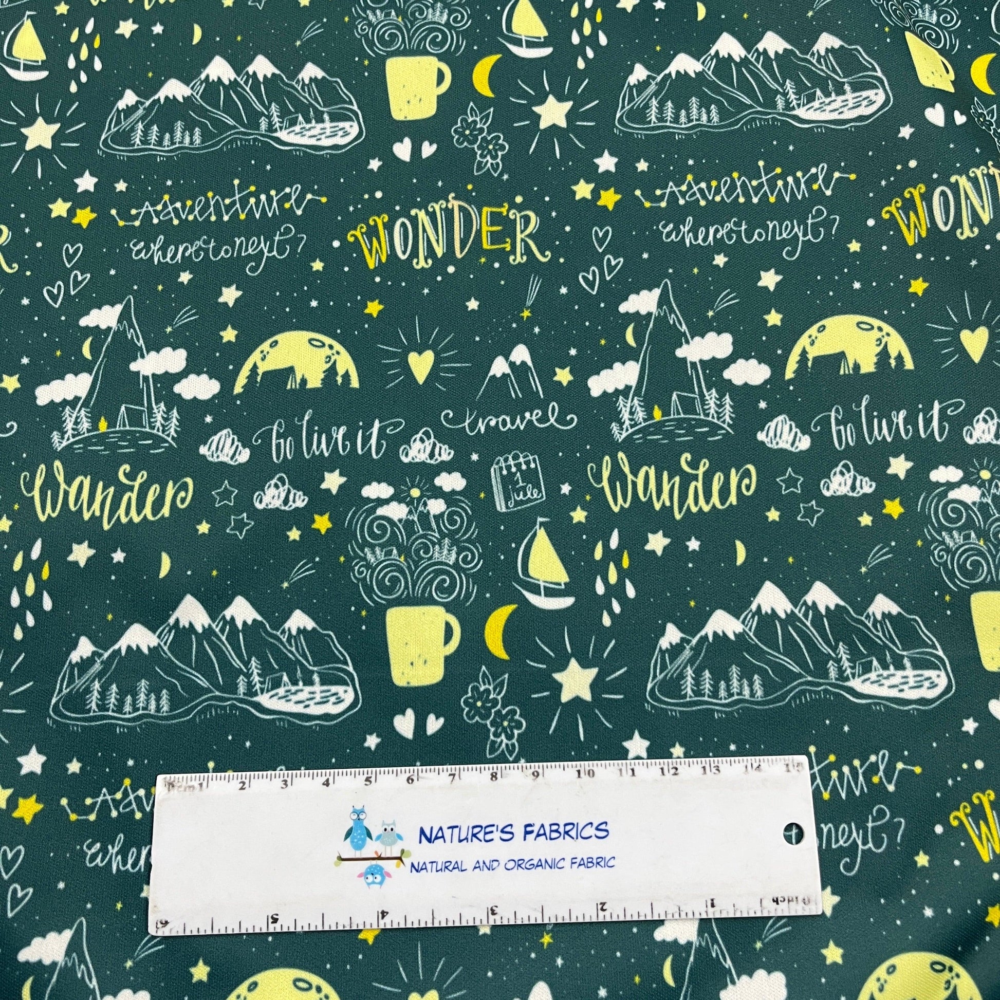 Wonder and Wander 1 mil PUL Fabric - Made in the USA - Nature's Fabrics