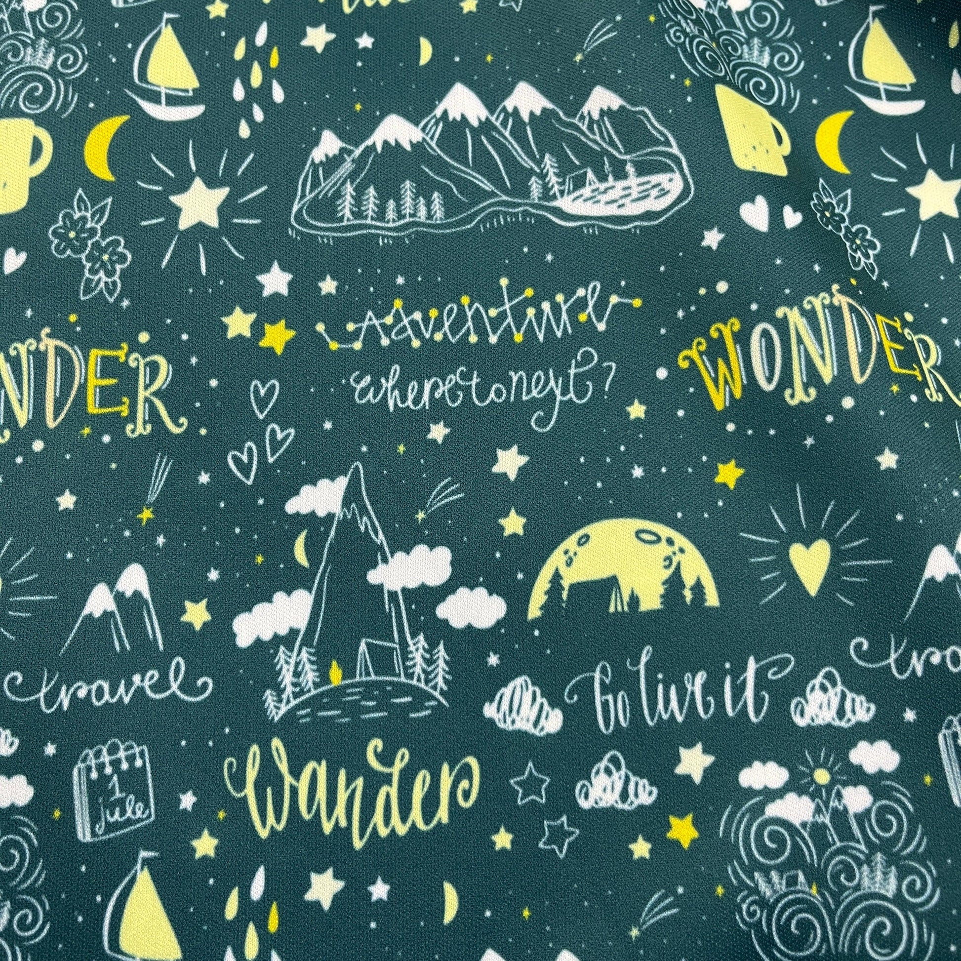 Wonder and Wander 1 mil PUL Fabric - Made in the USA - Nature's Fabrics